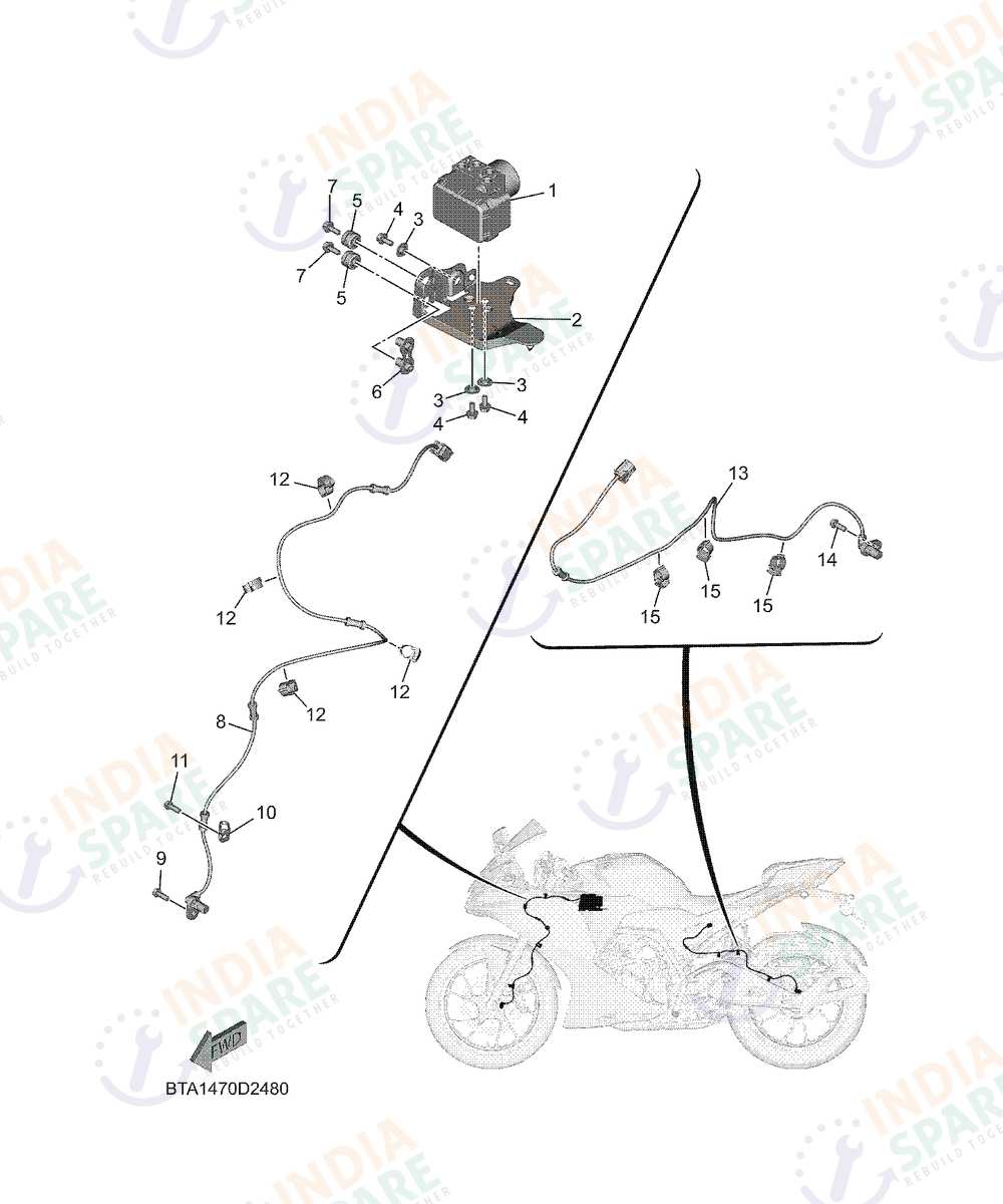 YAMAHA BTA2 R2 200CC Series ELECTRICAL 3